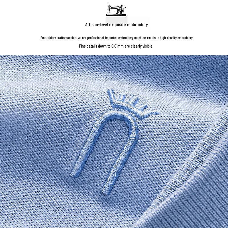 2025 Sommer Damen Stretch Basic Polokragen T-Shirt