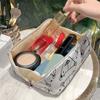 Cosmetic Bag Women Printed Makeup Case Organizer Korean Waterproof Storage Box Travel Toiletry Bag Pu Leather Beauty Case