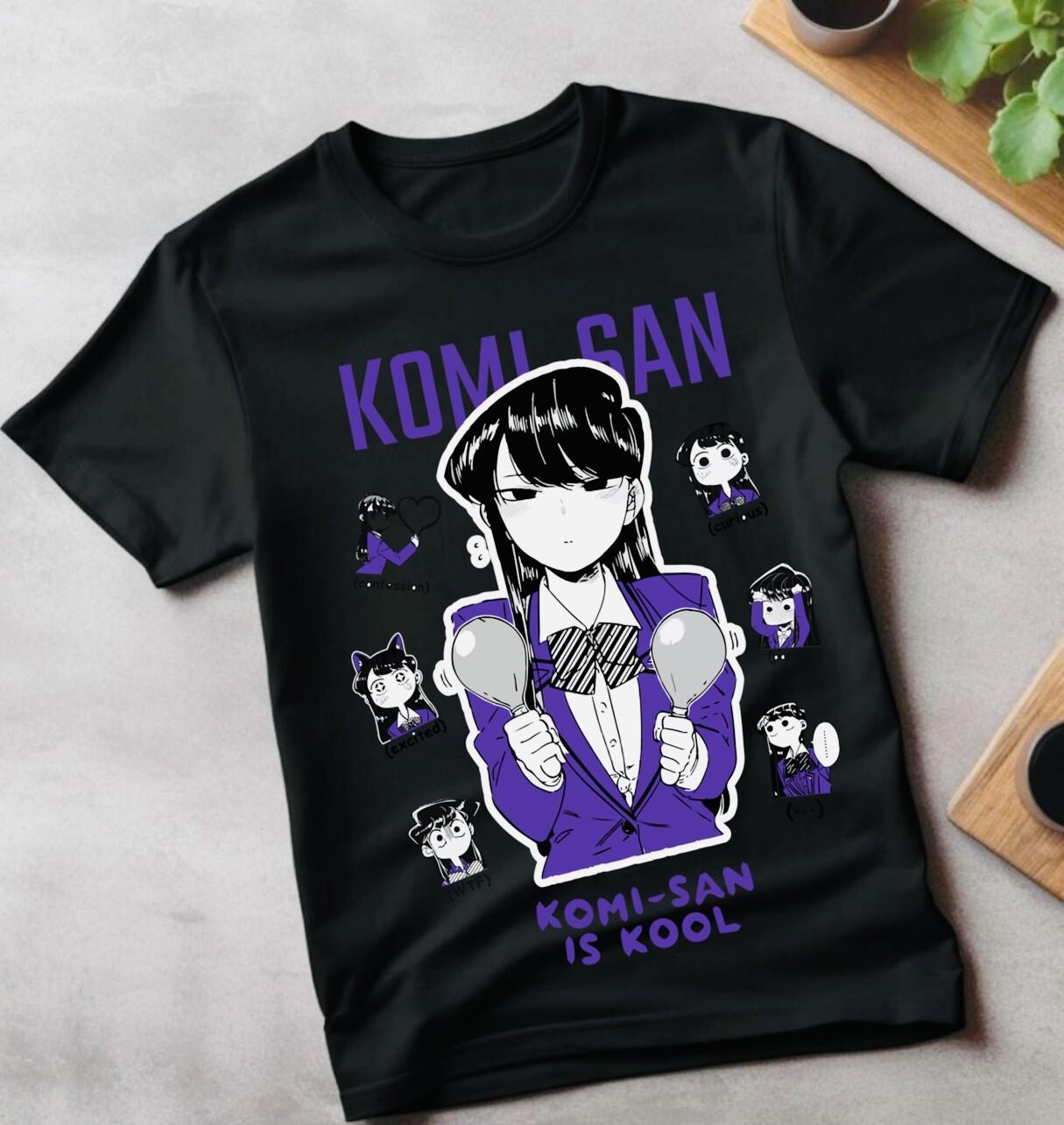 Komi Can t Communicate T-shirt Shouko Komi Anime new Graphic Tee love shirt XL