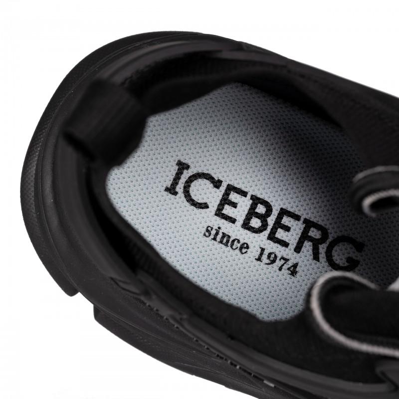 Iceberg men's sneakers sock nero - Size: 43