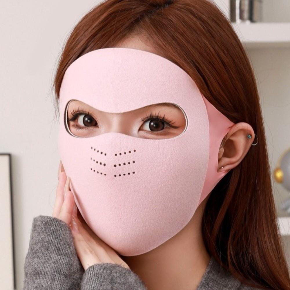 Washable Riding Mask Thickened Face Veil New Warm Mask  Gift