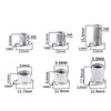 5Pairs Bike Crankset Bolts Crank Bolts Mountain Road Bicyle Steel Chainring Screws Chainwheel Screws Nut Bike Accessories