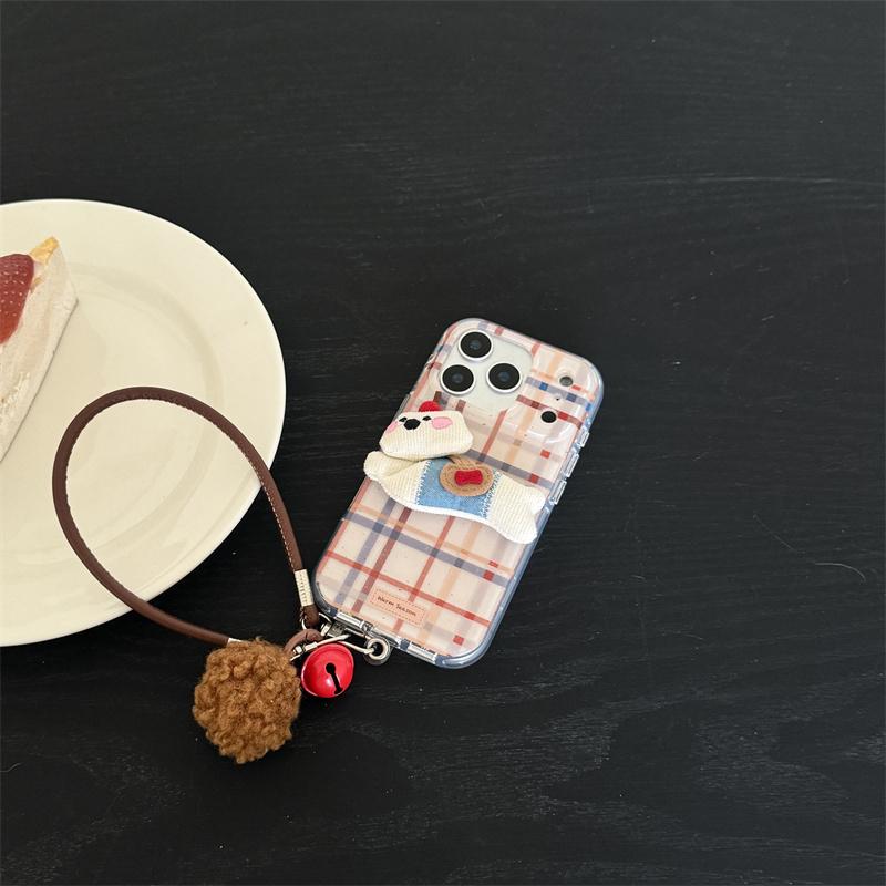 Autume Winter Ttransparent Fundas For Iphone 14Pro 15 17 16 Pro Max 16Pro 14 15ProMax 4 Colors Check Ins Stars Rope Phone Case