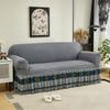 Luxury Fabric Sofa Cover Full Wrap Bubble Gauze Universal Sofa Protector for All Seasons