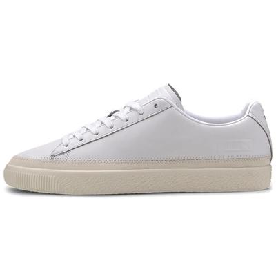 Basket Trim Prm Retro Casual Low-Top Sneakers Unisex Sneakers White 371581-01