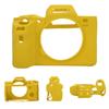 Healthy and Tough Digital Camera Silicone Cover for Sony A72 A7R2  A7S2 Washable ProtectorYellow