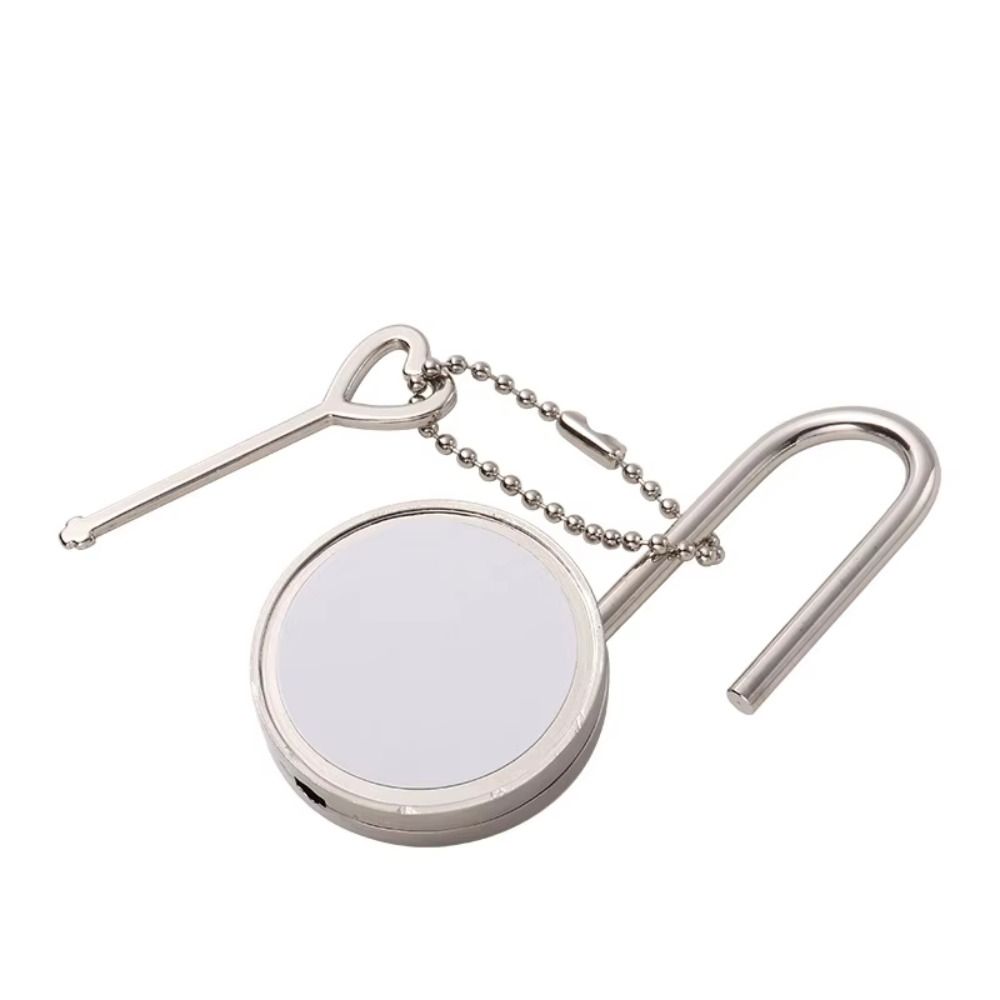 Square Shaped Thermal Transfer Lock Round Shaped Heart Shaped Lock Love Lock  Tourist Attraction