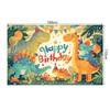 Dinosaur Jungle Birthday Party Backdrop Polyester Kids Birthday Party Decoration Banner Room Photo Booth Background Props