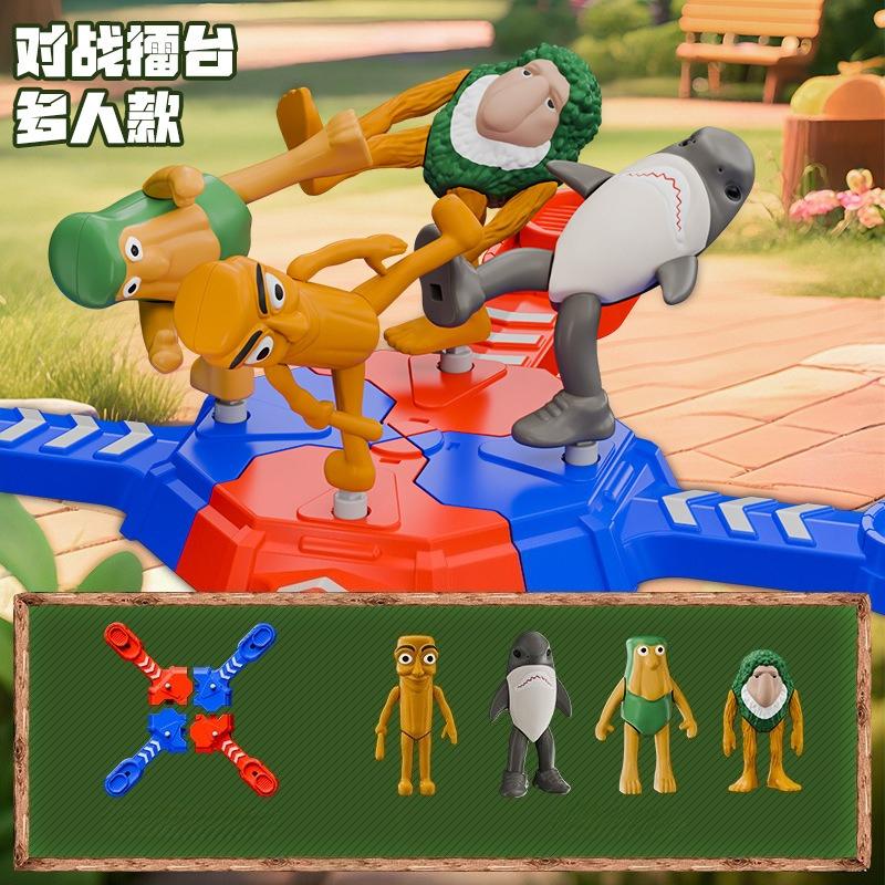 New Tung Tung Tung Sahur Battle Toys Party Games Ai Italian Brainrot Parent-Child Interaction Toy Kid Toy Gift Kid Birthday Gift