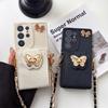 Crossbody Phone Case for Samsung Galaxy S25 Edge S24 S23 Ultra S22 Plus S21 FE A17 A16 A56 A36 A26 A06 A05 Wallet Card Lanyard