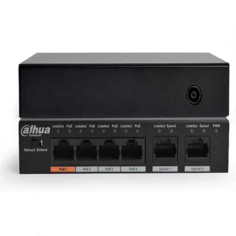 

Dahua 6-Port PoE Fast Ethernet Security Switch CN plug (adapter included)
