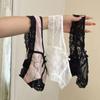 Thong Lace Flower Transparent Briefs Ruffle Mesh Floral Bowknot Panties Quick Drye   Girl