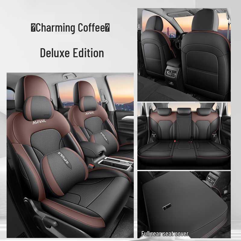 Haval M6 PLUS Full-Coverage Smart Seat Covers: All-Season Leather Cushions