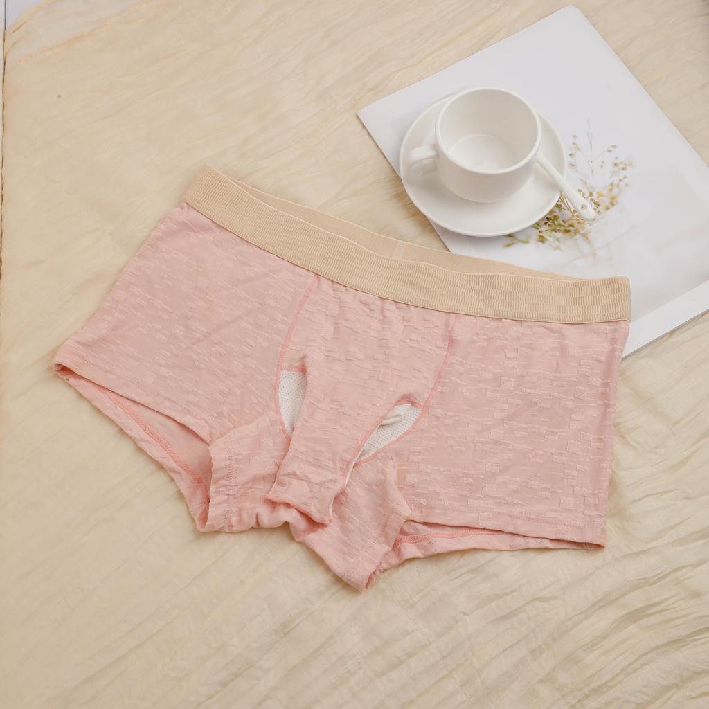 Men's Spring and Summer Elephant-nose No-removal Open-top Gun Egg Separation Breathable Briefs