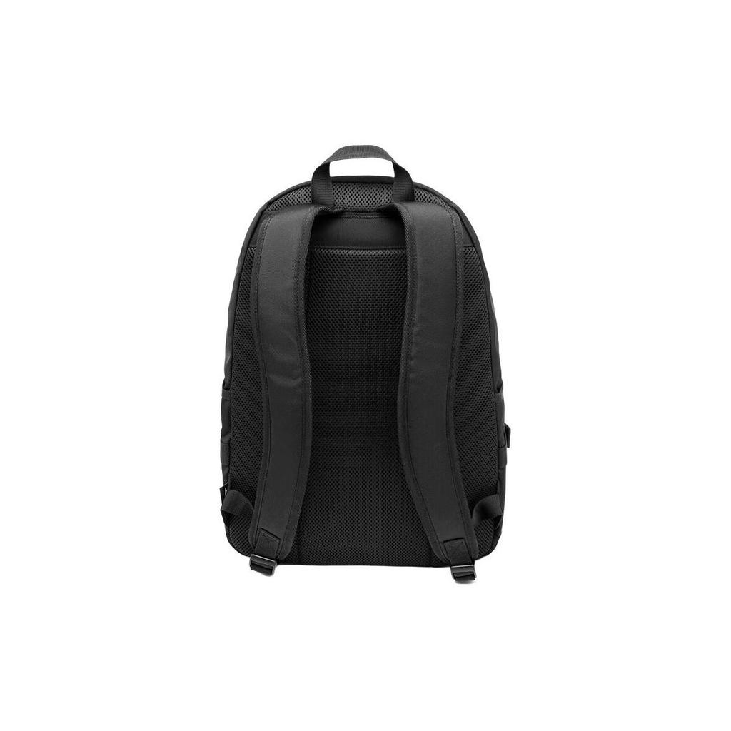 Li Ning Sports Lifestyle Series Fashion Eco-Friendly Zipper Logo Print Polyester Sports Backpack Unisex Backpack Black ABSU181-1