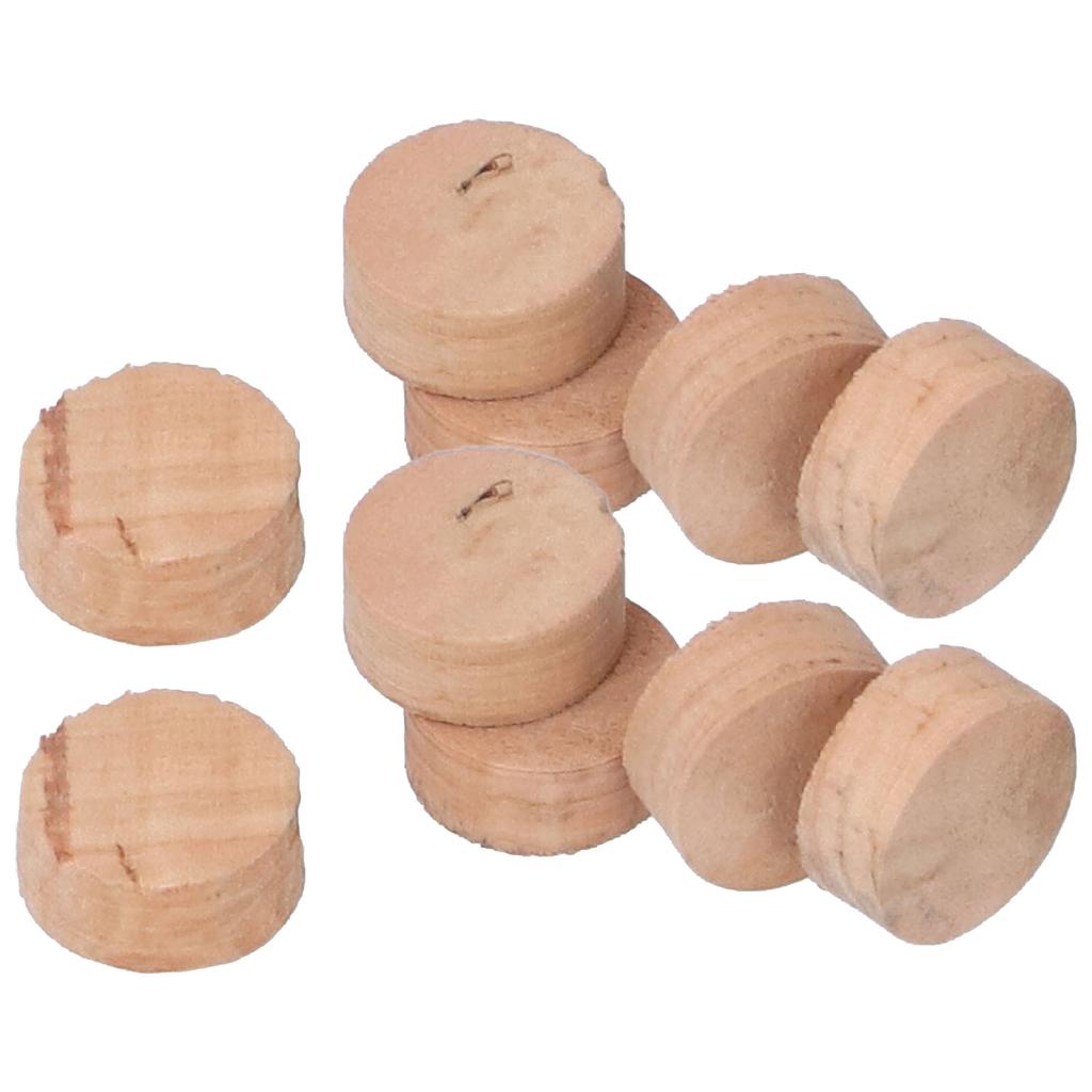 10Pcs Trombone Water Key Spit Valve Cork Pad Instrument Accessory Replacement Set Kit