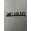 Classic Metal LOVE YOU BYE Sign Geometric Wall Art Living Room Home Decor Unique Valentine's Day Gift Idea