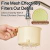 Kitchen Hangable Water Filter Basket Separate Storage Shelf Sink Drainage Basket