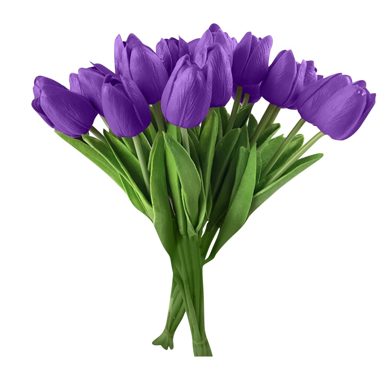 

10 шт. искусственные украшения наружные украшения пластиковые растения сад крыльцо оконная рама украшения One Size фиолетовый