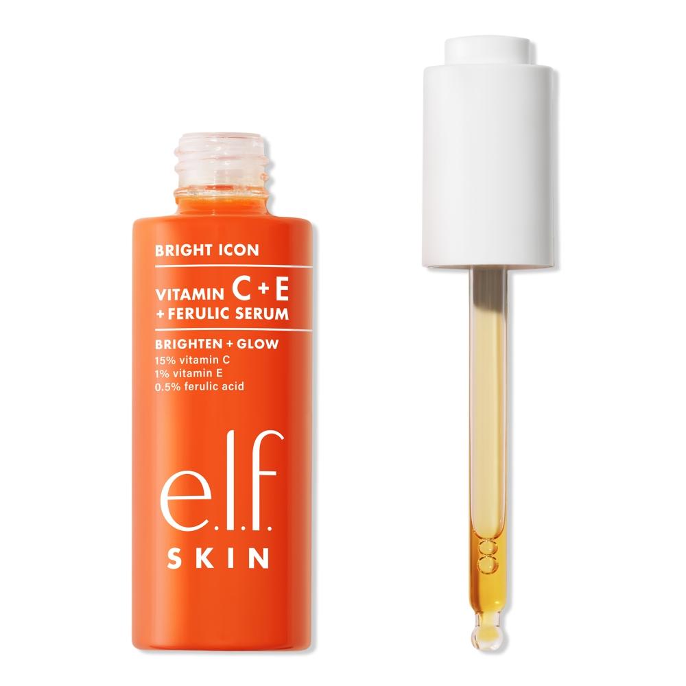 

E.l.f. CosmEtiCs Bright ICon Vitamin C + E + fEruliC sErum 1.0 Oz