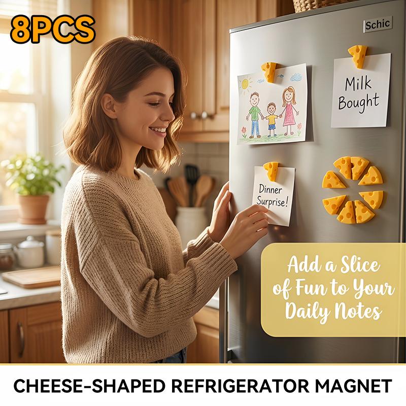 Cheese shape Strong Neodymium Noticeboard Pin Magnets Fridge DIY Whiteboard Uses in Office Advertising Education and Other Pur