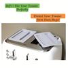 1/2pcs Toaster Dustproof Cover BPA-Free Food-Safe Silicone Toasters Protector Lid for Blocks Dirt Bugs Pet Hair Kitchen Gadgets
