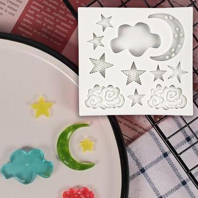Fondant Cake Mold Cartoon Baking Molds Chocolate Moulds For Candle Candy Jelly Making Silicone Desktop Decoration Casting Tool