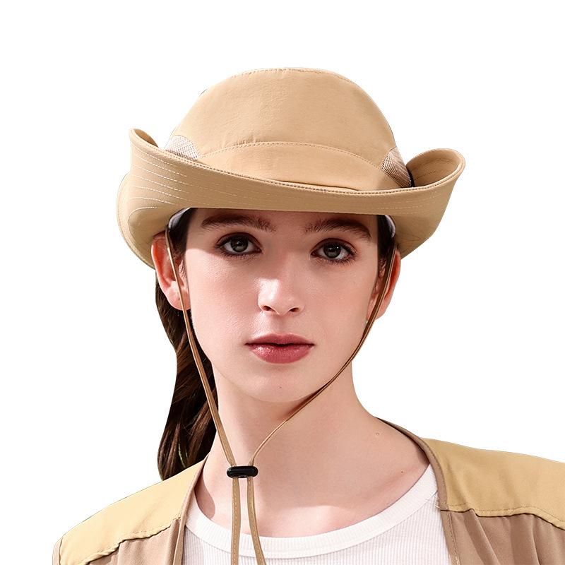 Premium Outdoor Sun Protection Mountaineering Hat - Large Brim, Breathable, Unisex