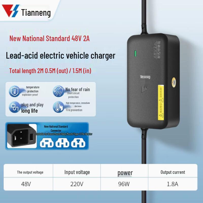 Tianneng 48V2A Lead-Acid Electric Vehicle Fast Charger