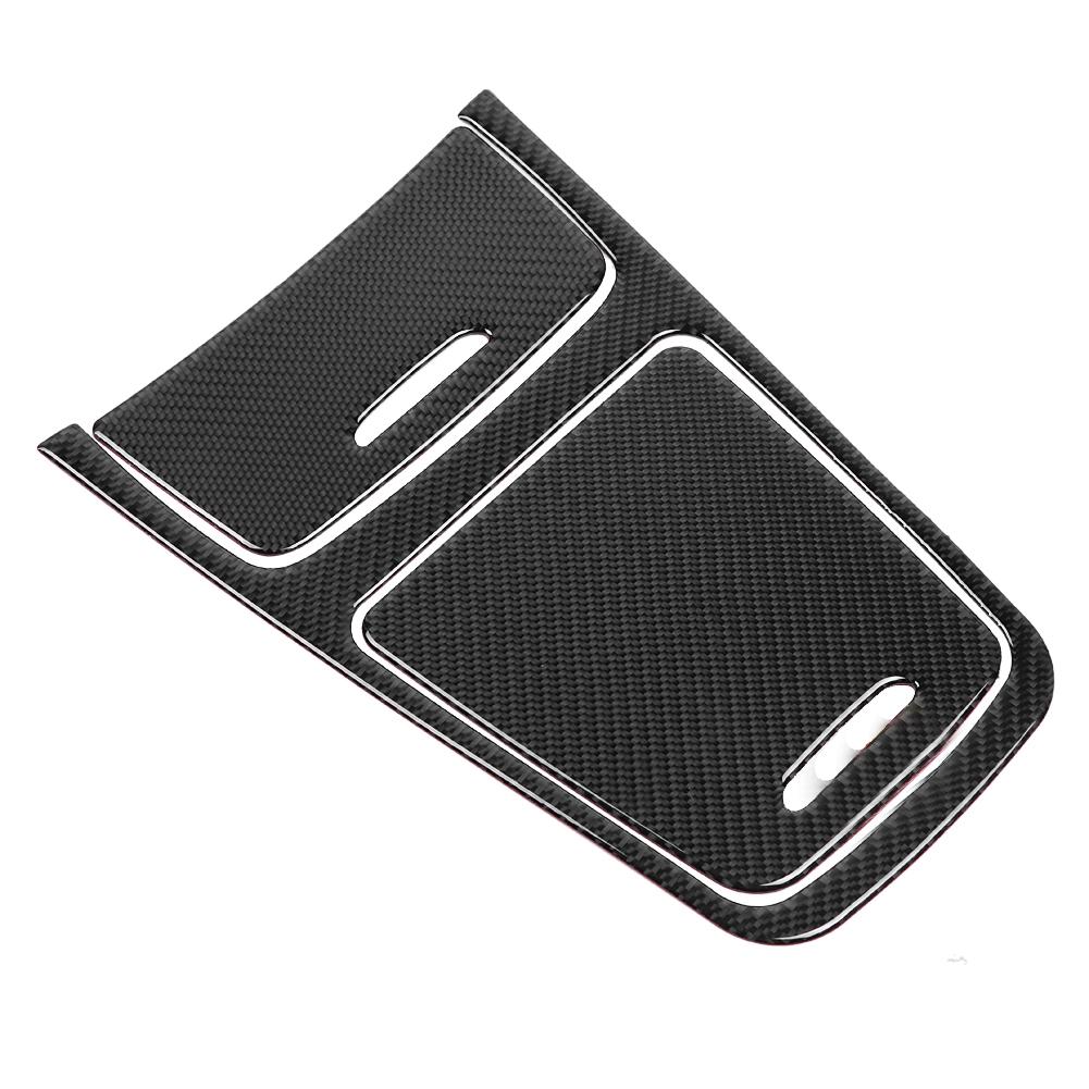Centraal Bedieningspaneel, Koolstofvezel Middenconsolepaneel Cover Trim voor A-Klasse CLA GLA 2013-2019 Linkshandig