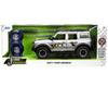 JADATOYS JUST TRUCKS WHEELS 2021 FORD BRONCO KC HILITES Diecast Car 33852 124 w/RACK &