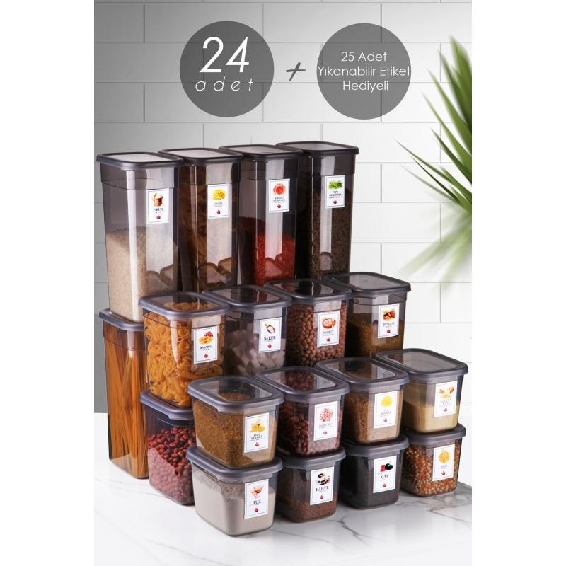 Cheap Supply Storage Container 24 Pcs Wide Rectangular Moly Storage
