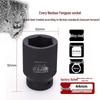 Industrial Grade Heavy Duty 1-Inch Pneumatic Hex Socket for Truck Tires