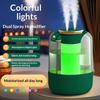 Adjustable Mist Desktop Fogger Colorful Night Light LED Mist Maker Mist Air Purifier  Home Use