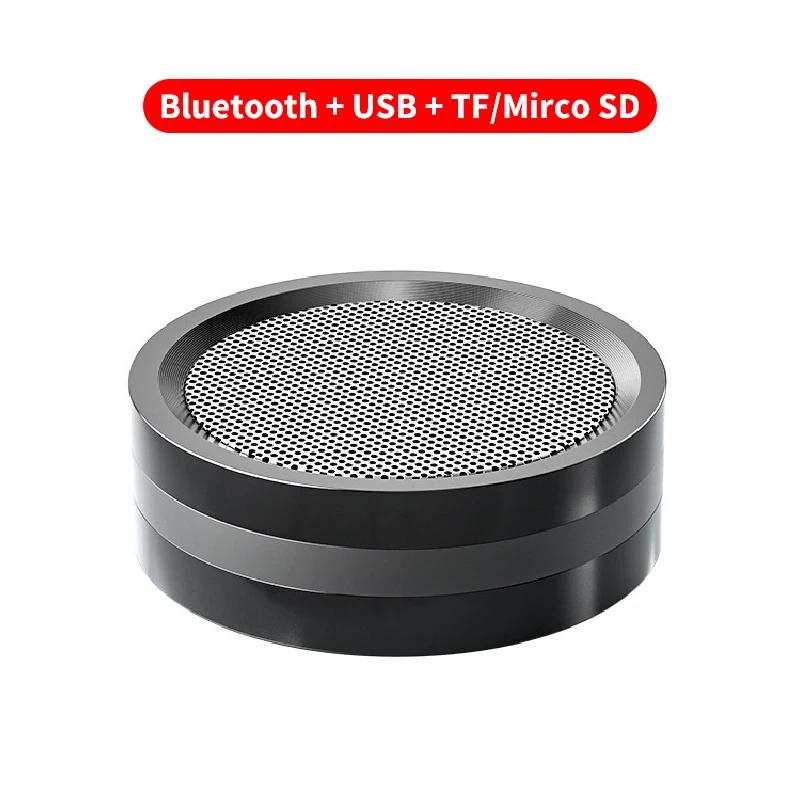 

SACOSDING портативный беспроводной Bluetooth-динамик мини-музыкальный звуковой ящик Blutooth для сабвуфера Bocina Handfree Baffe Blootooth USB чёрный