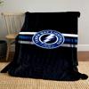 Tampa Bay Lightning Logo Blanket Design Patterned Blanket, Flannel, Suitable for All Seasons, Home Decor, Warm and Cozy