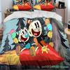 Karikatür Cuphead Ve Mugman Yatak Takımı Erkek Kız İkiz Kraliçe Boy Yorgan Kılıfı Yastık Kılıfı Yatak Çocuk Yetişkin Ev Tekstili Tekstil