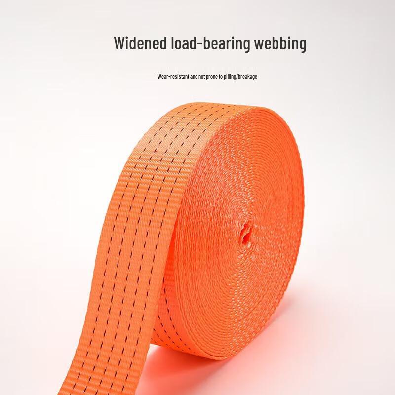 Heavy-Duty Cargo Ratchet Tie-Down Strap