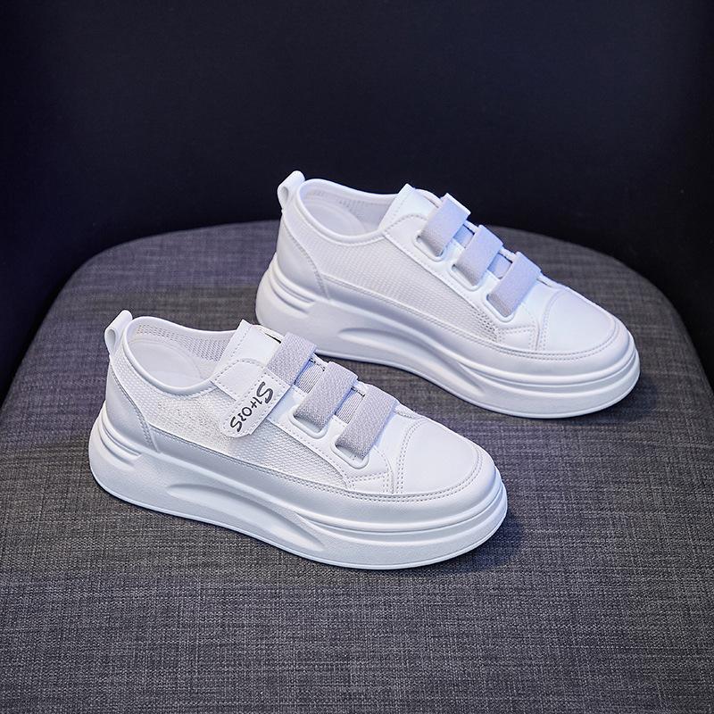 

ins mesh breathable little white shoes women s 2025 summer new Korean version student platform net shoes women s tide casual XX308 35