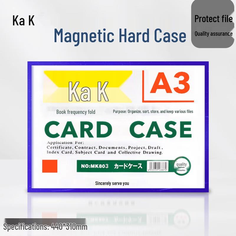 Magnetic PVC Card Holder Label