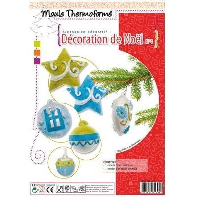 Moule thermoformé - GRAINE CRÉATIVE - Décoration de Noël - PVC alimentaire - Résistant au gel - Multicolore