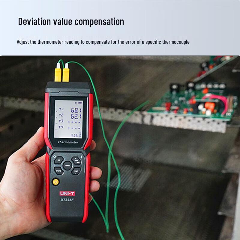 UNI-T UT325F Four-Channel Thermocouple Thermometer (CN version)