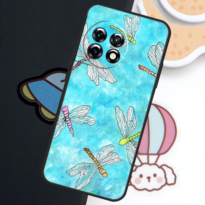 Dragonfly Case For OnePlus Nord CE 5 3 4 Lite N20 N30 OnePlus 15R 10T 12R 13R 15 13 12 11 10 Pro Cover