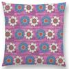 Watercolor Butterfly Flowers Sofa Throw Pillow Case Colourful Dream Fantasy Inflorescence Flamingo Cushion Cover