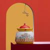 Gongxi Palace Style Ceramic Tea Caddy