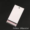 Transparent Self Adhesive Sealed Opp Plastic Pouch Sachet Gift Bag