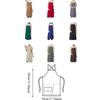 Wear-resistant Canvas Apron Waterproof Florist Apron Multi-functional Cafe Apron  Studio