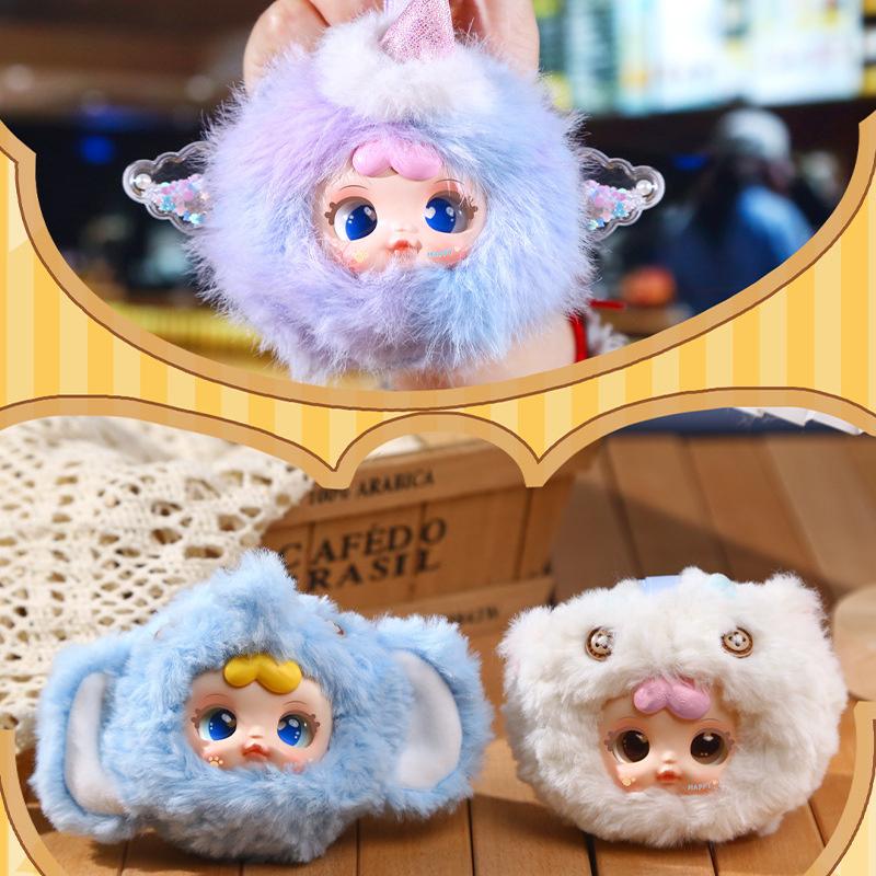 Dudu Cute Pet Series Plush Blind Box Figures Mystery Box Plush Bag Charm Toys