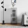 Sideboard Gray Sonoma 34.5 X 34 X 90 Cm Particleboard