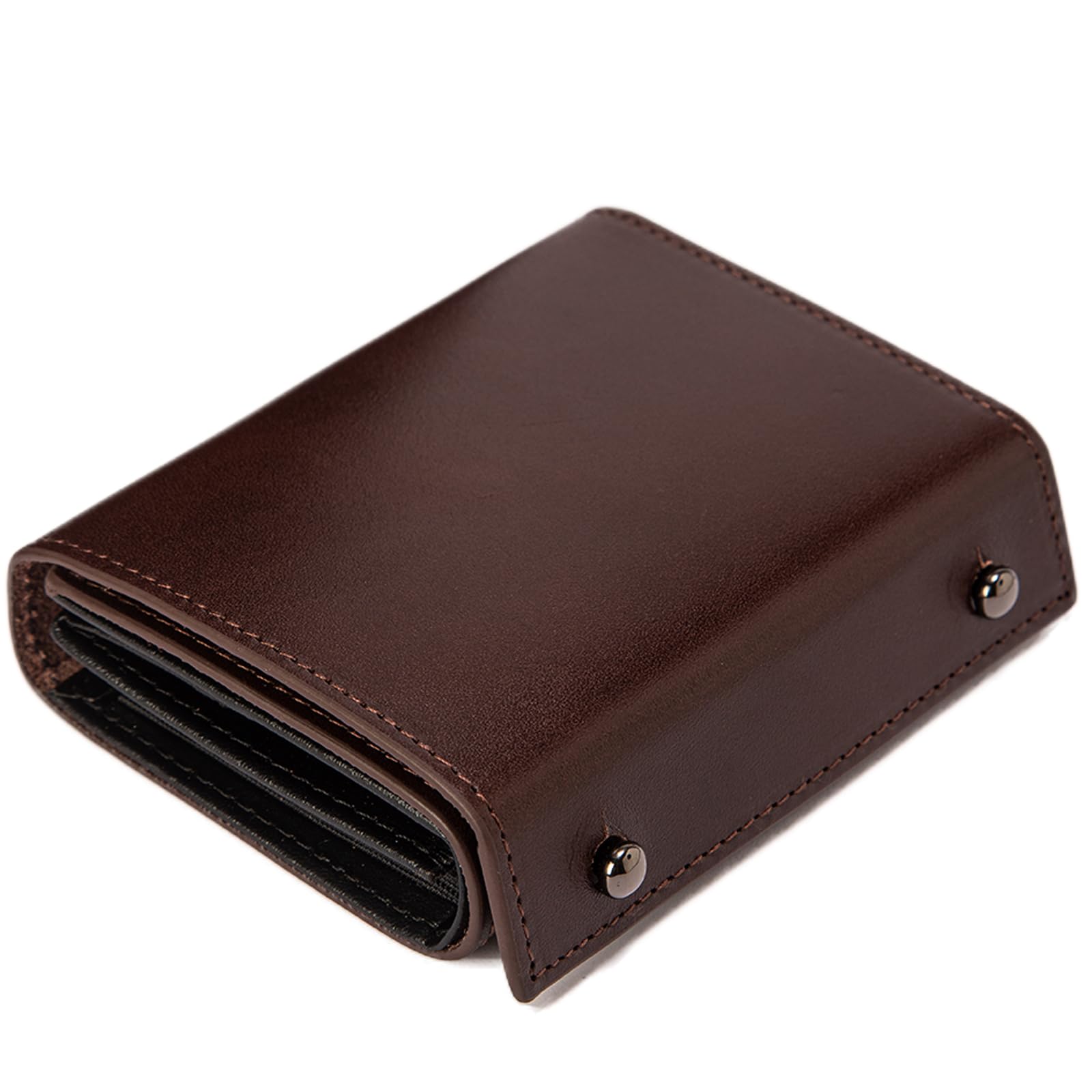 

Двойной кошелек, двойной кошелек Tochigi из кожи Pueblo из коровьей кожи, большая емкость, мини-кошелек, компактная коробка, кошелек для монет, маленький кошелек, двойная коробка, форма L [REENEW]